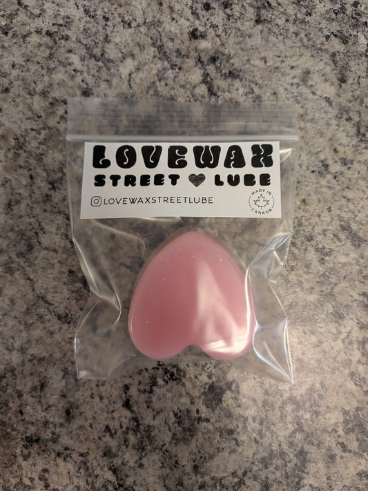 Love Wax - Classic Heart - Bubblegum