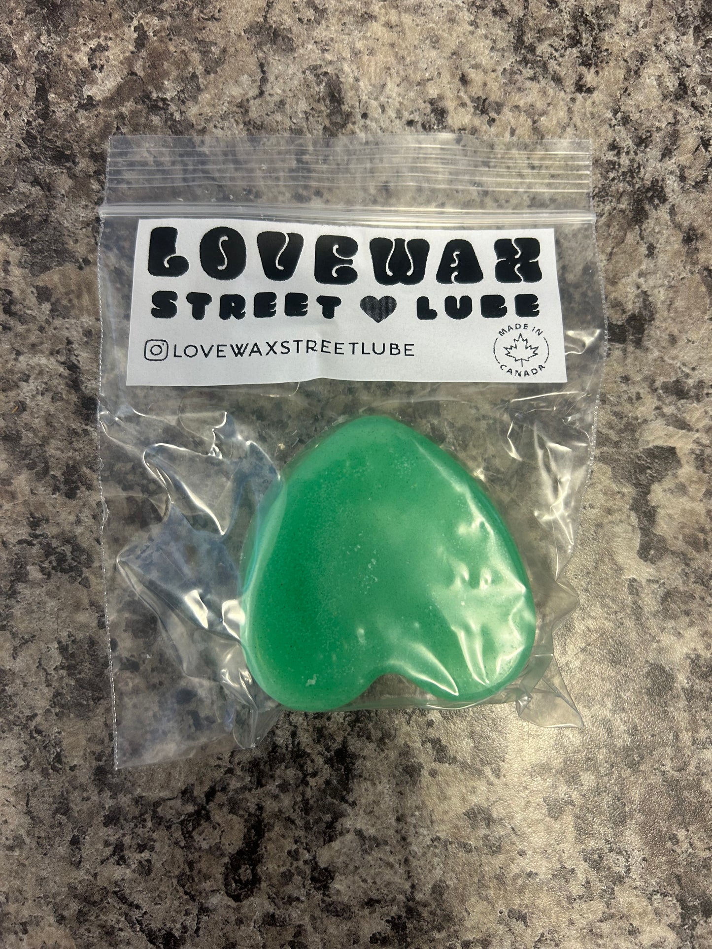 Love Wax - Classic Heart - Grass