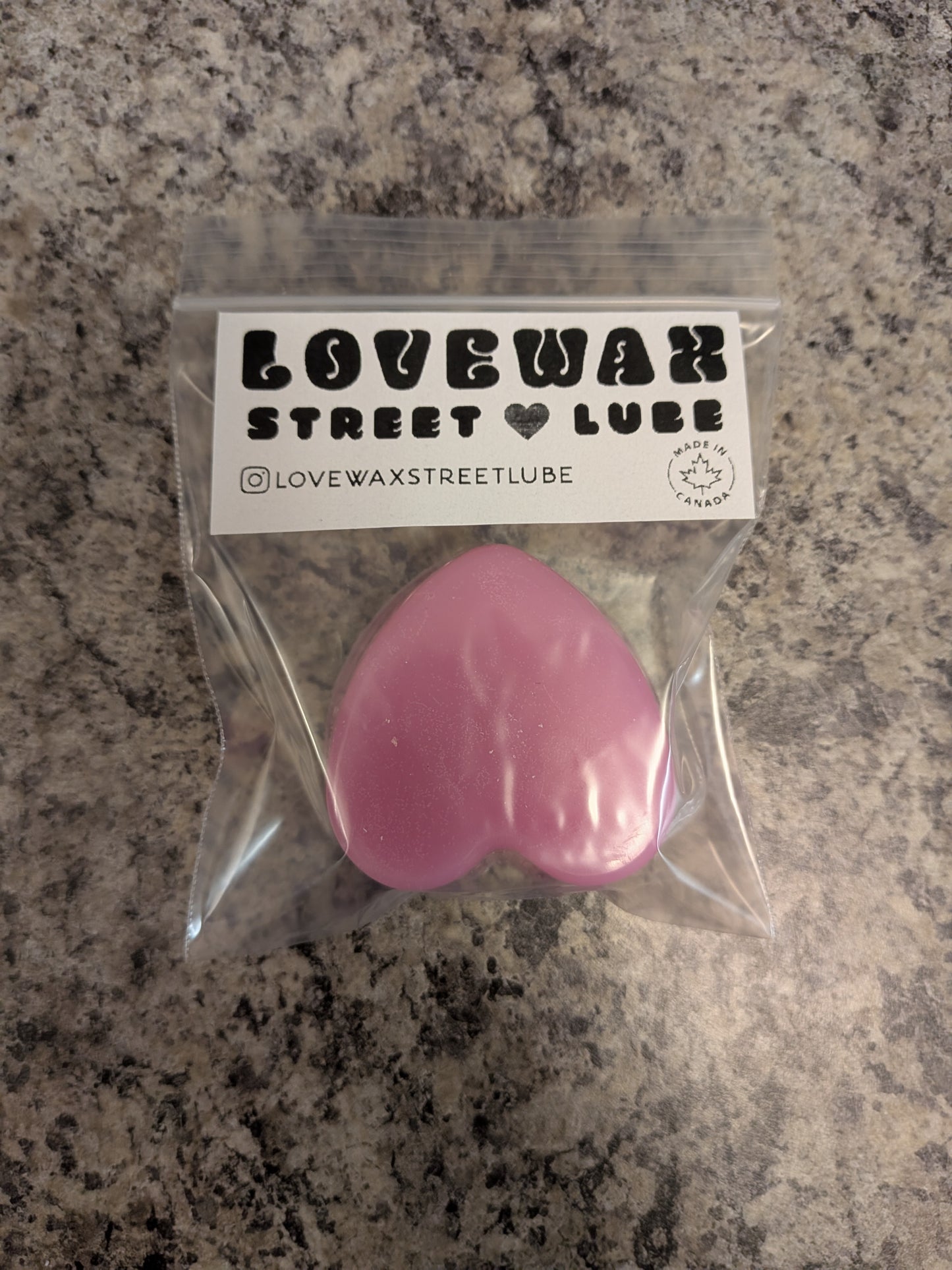 Love Wax - Classic Heart - Magenta